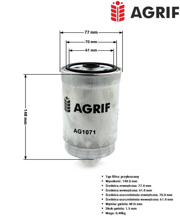 filtr-adblue-agrif-ag1001